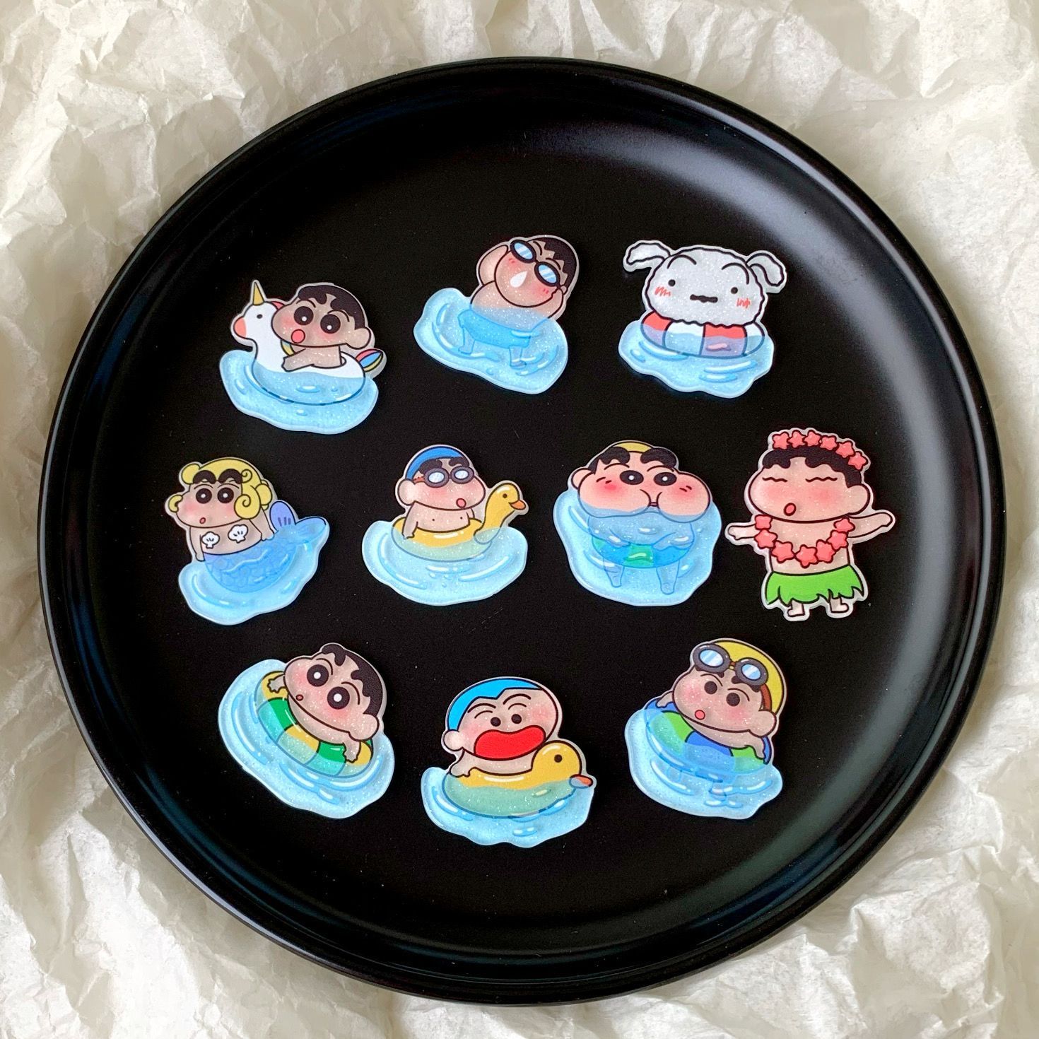 Resin Art Sticker - Adesivos decorativos 3D DIY de resina