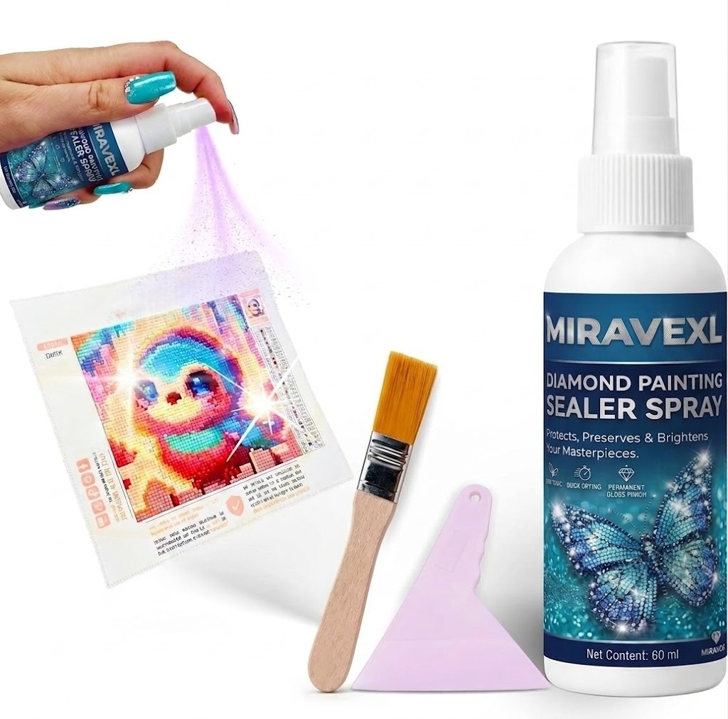 Resin Art Painting - Conserva Sua Brilho: Selante Miravexl de