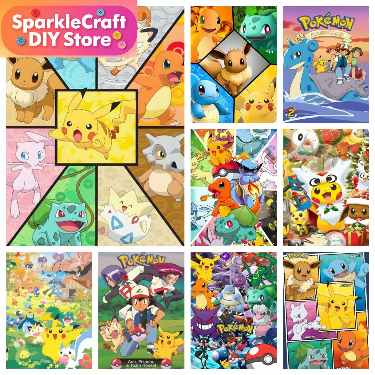 Resin Art Sticker - 1 unidade Kit de Pintura Diamante