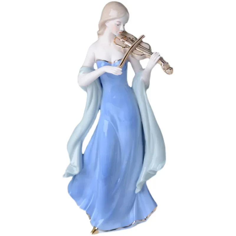 Resin Art Decoration Items - Estatuetas de Cerâmica de Meninas com