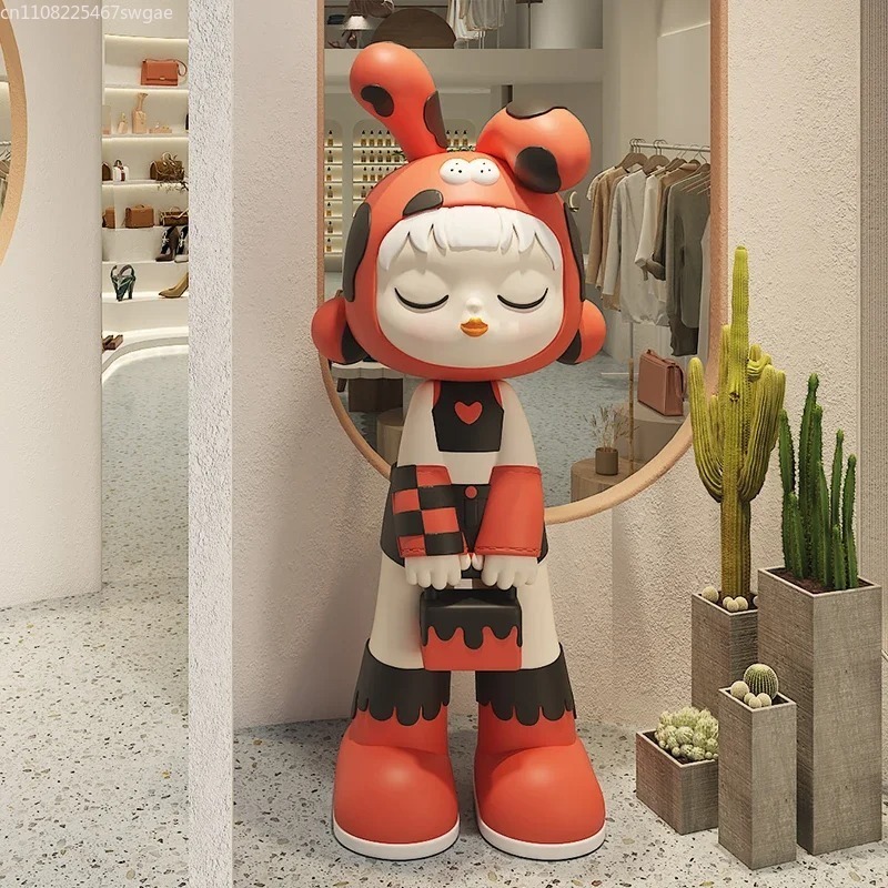 Estátua de Menina em Estilo Ca - Resin Art And Decor avaliação e preço