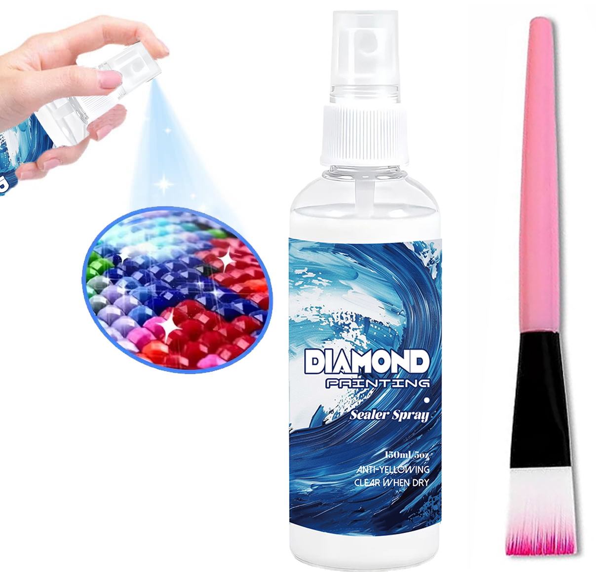 Spray Selante para Pintura Dia - Resin Art Painting avaliação e preço
