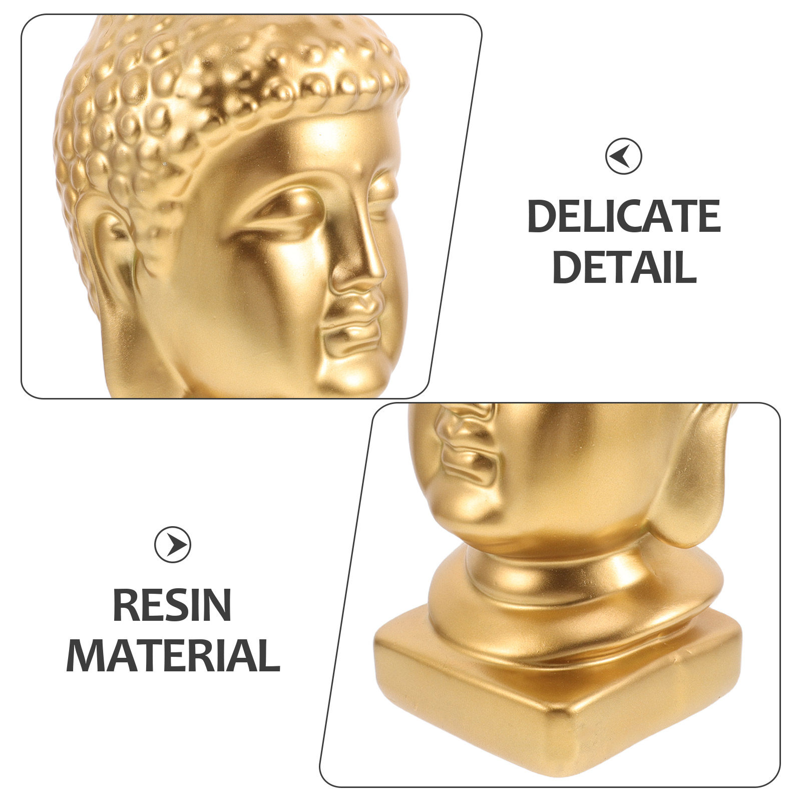 Estátua de Arte em Resina Cabe - Resin Art And Decor avaliação e preço
