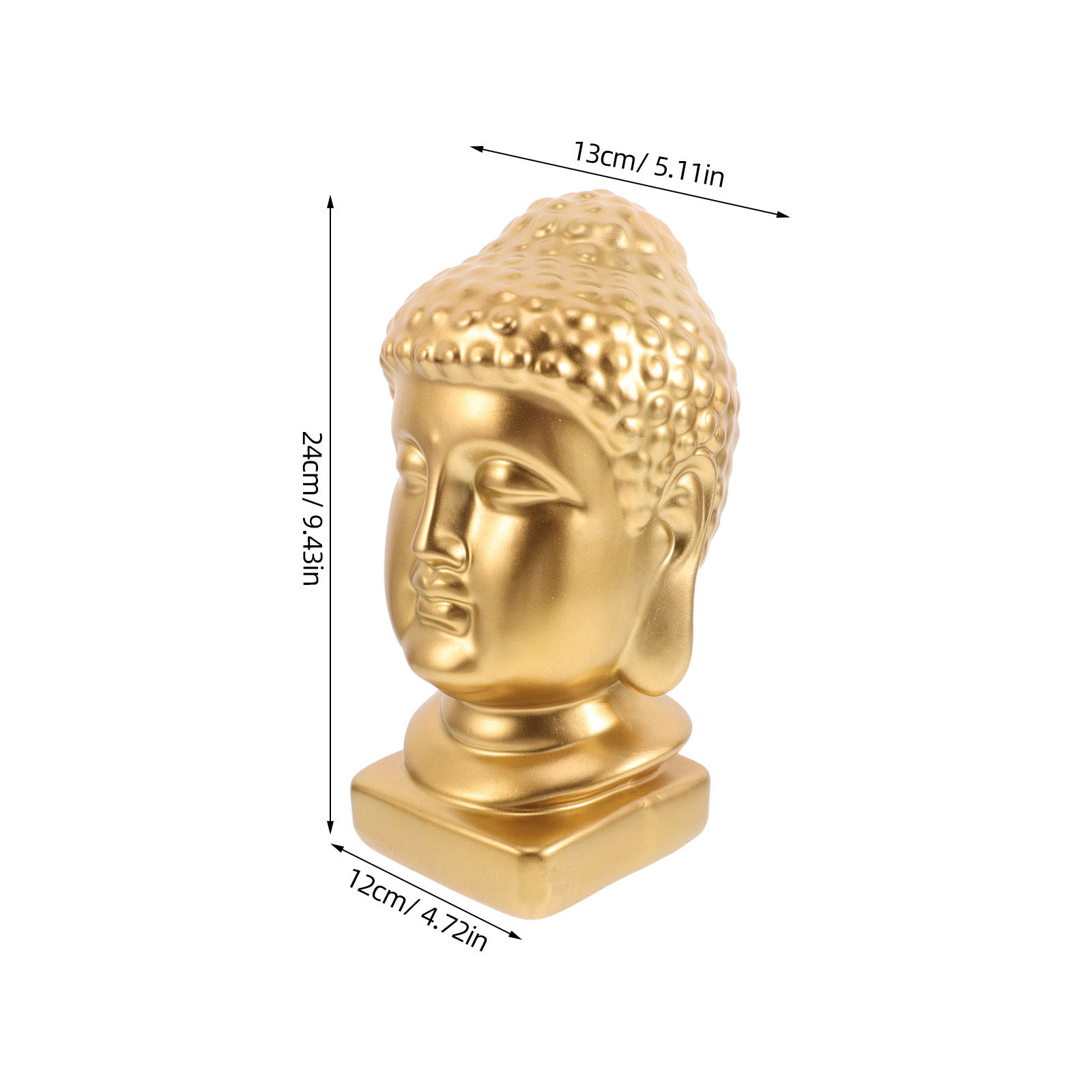 Estátua de Arte em Resina Cabe - Resin Art And Decor avaliação e preço