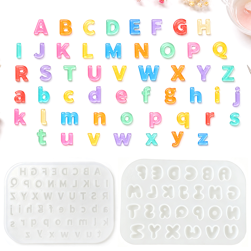 Molde de Silicone Mini S0321 p - Resin Art Alphabet avaliação e preço