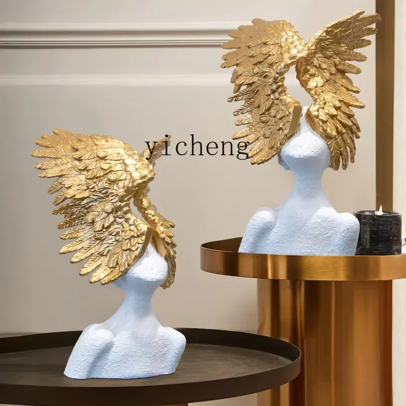 Ornamento de anjo abstrato mod - Resin Art And Decor avaliação e preço