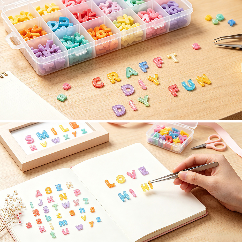 Novo Molde de Silicone Mini Al - Resin Art Alphabet avaliação e preço