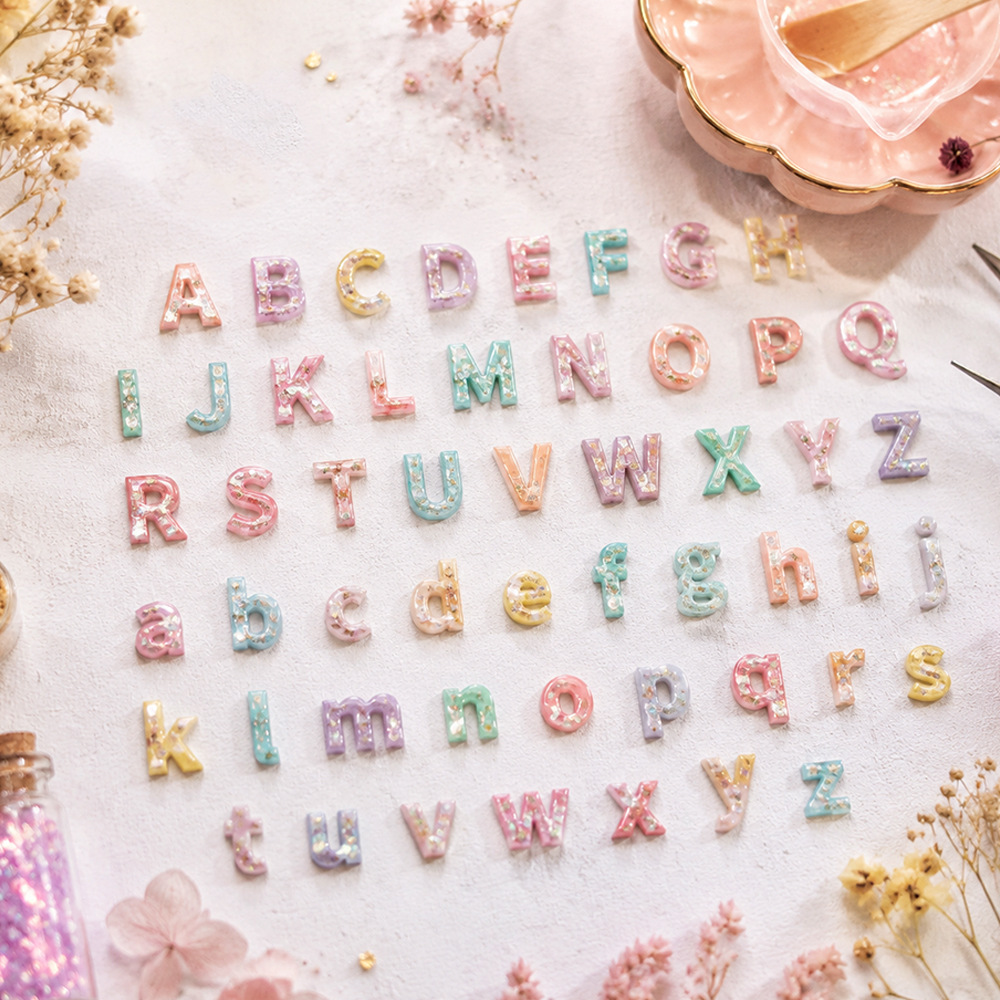 Novo Molde de Silicone Mini Al - Resin Art Alphabet avaliação e preço