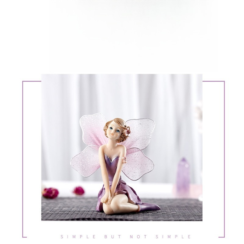 Figurinha de Fada Miniatura, L - Resin Art Decoration Items avaliação e preço