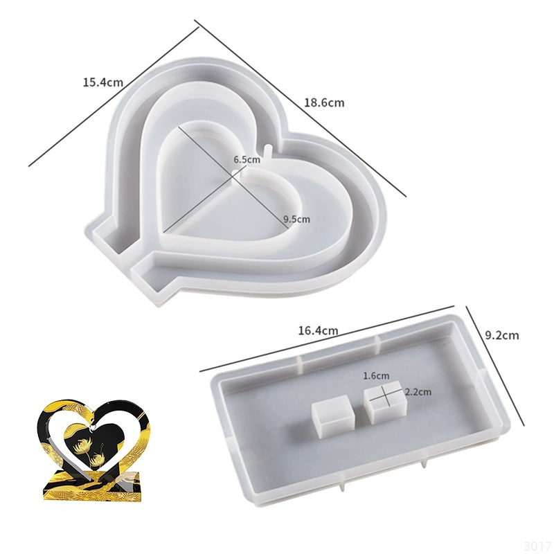 Molde de Silicone para Resina  - Resin Art Alphabet avaliação e preço