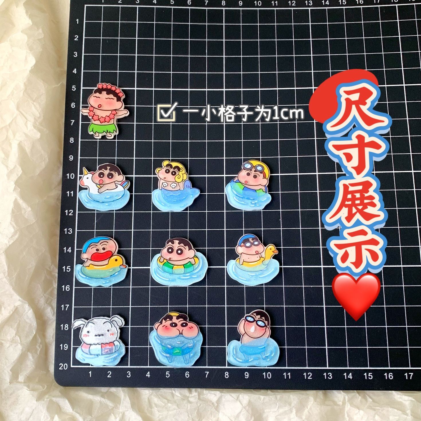 Adesivos decorativos 3D DIY de - Resin Art Sticker avaliação e preço