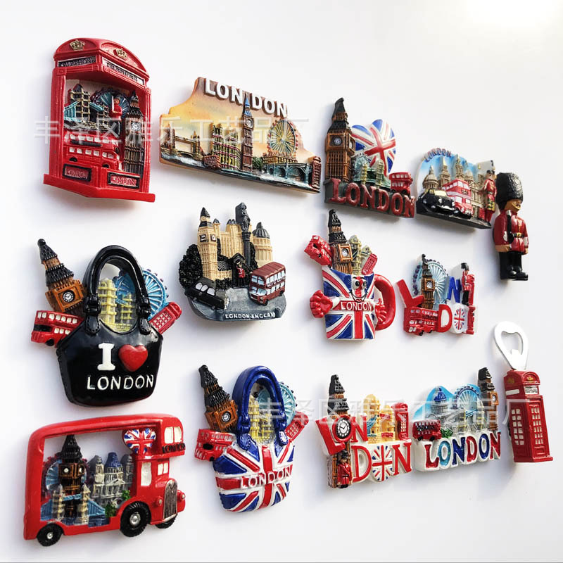 Lembranças turísticas de difer - Resin Art Uk avaliação e preço