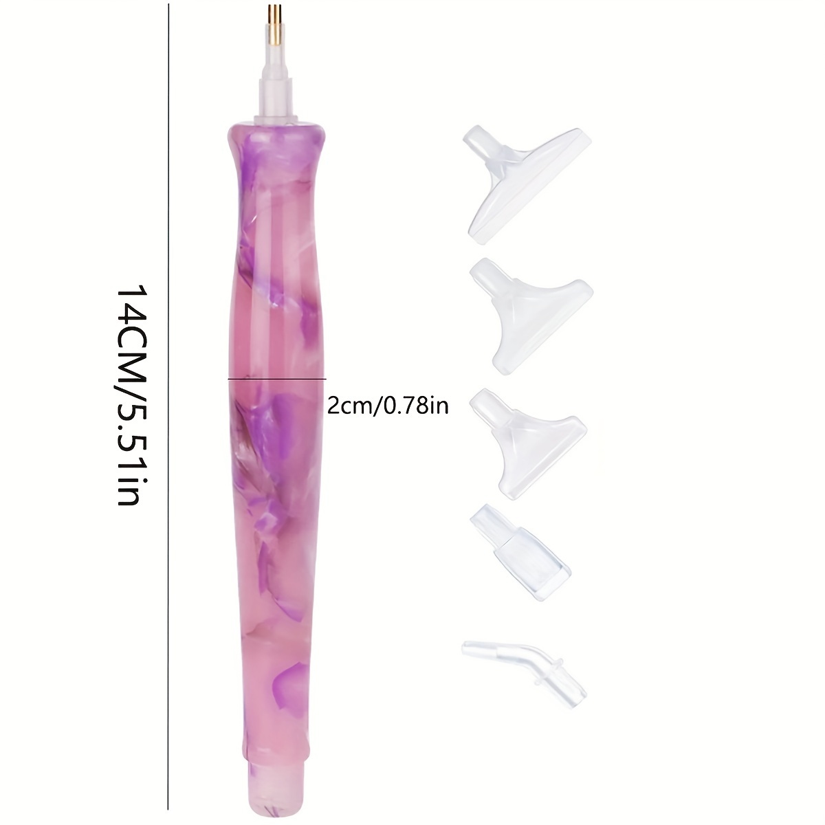 1pc cor aleatória resina retro - Resin Art Pen avaliação e preço