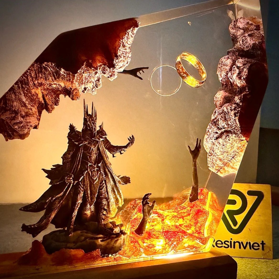 2026 Nova Luminária de Mesa de - Resin Art Decoration Items avaliação e preço
