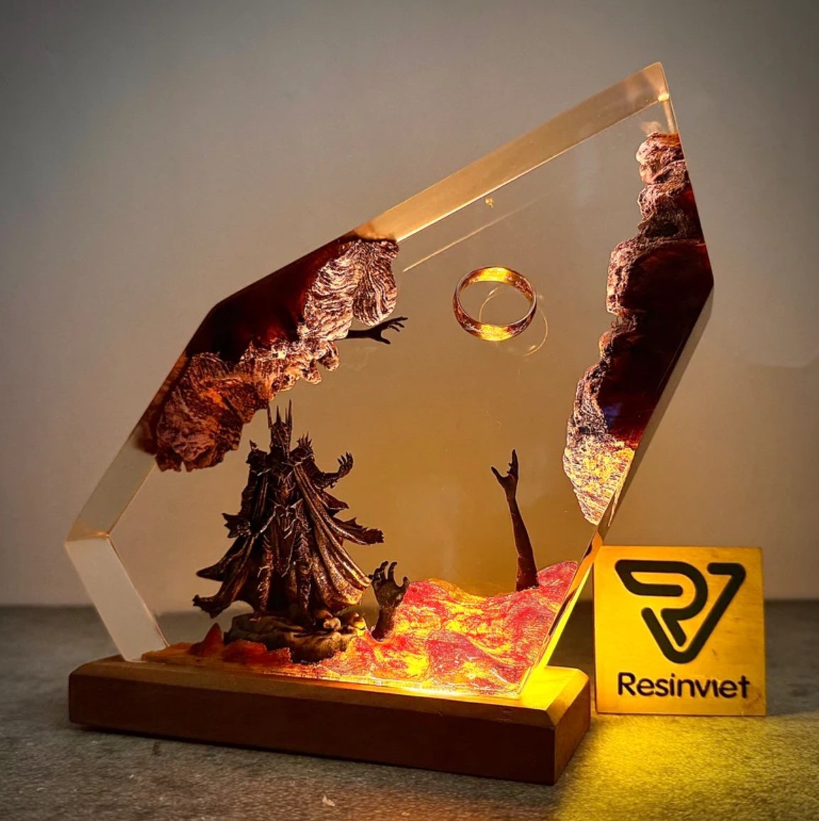 2026 Nova Luminária de Mesa de - Resin Art Decoration Items avaliação e preço