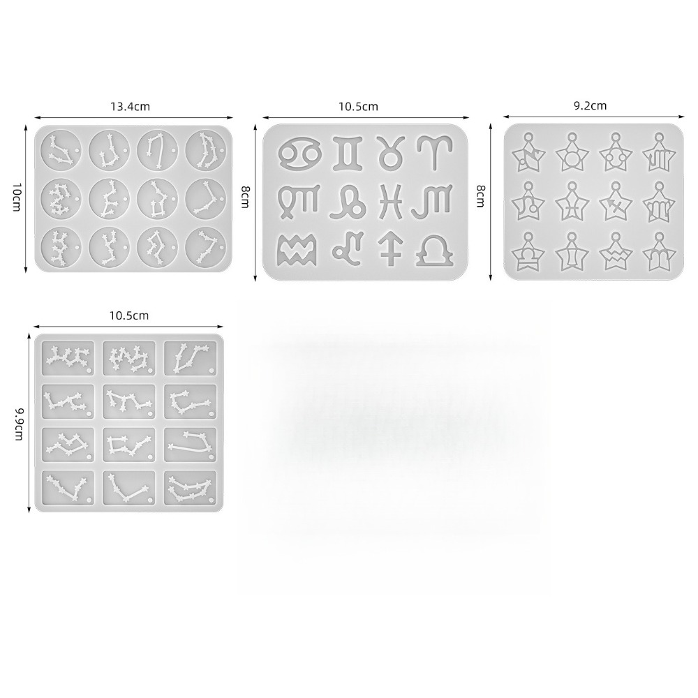Moldes de Resina Simples e Mul - Resin Art Alphabet avaliação e preço