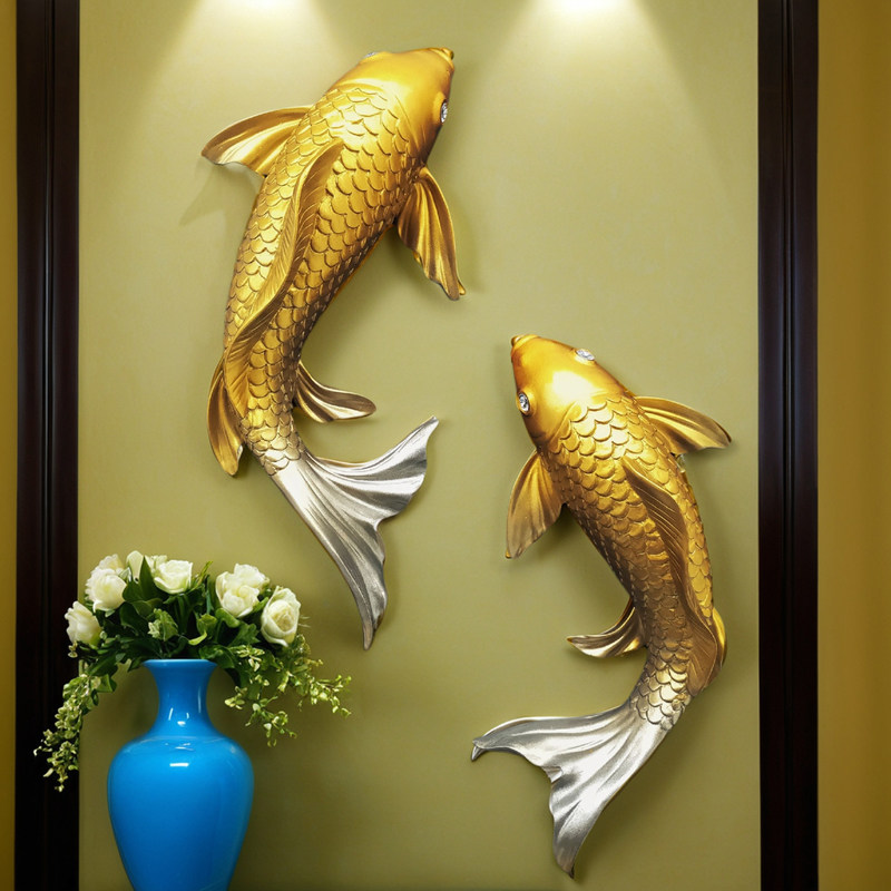 Decoração de Parede 3D Peixe K - Resin Art Sticker avaliação e preço