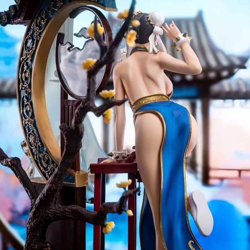 Figura de Chun Li de Street Fi - Resin Art Decoration Items avaliação e preço