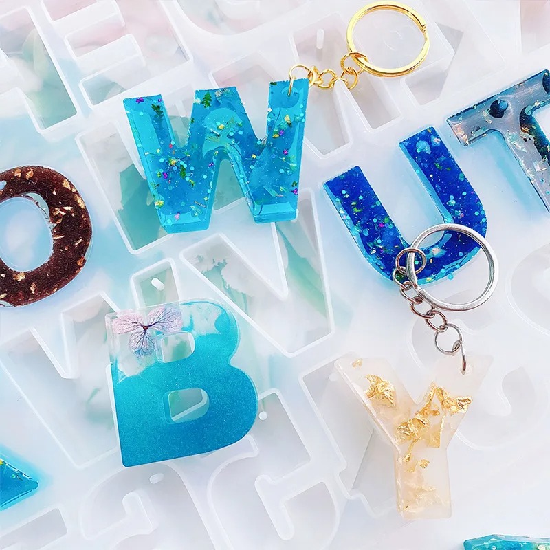 Alfabeto resina epóxi molde de - Resin Art Alphabet avaliação e preço