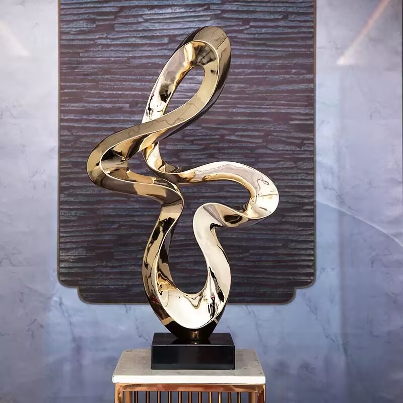 Grande escultura abstrata deco - Resin Art Decoration Items avaliação e preço