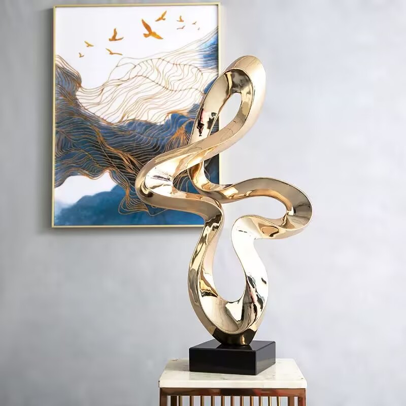 Grande escultura abstrata deco - Resin Art Decoration Items avaliação e preço