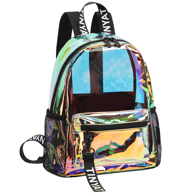TINYAT Mochilas transparentes  - Resin Art Alphabet avaliação e preço