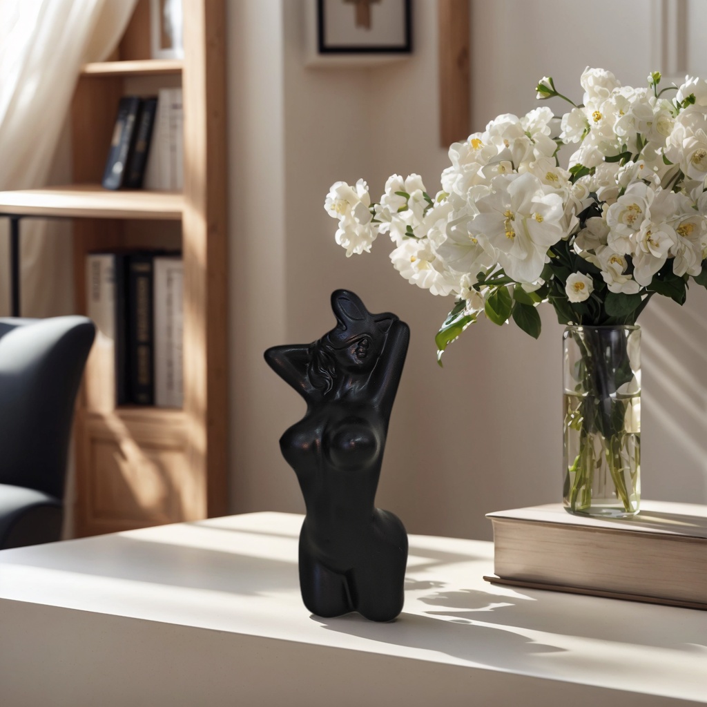 1 Peça de Vaso Decorativo Artí - Resin Art Decoration Items avaliação e preço